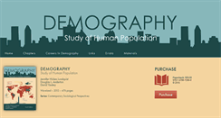 Desktop Screenshot of demographytextbook.com