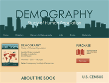 Tablet Screenshot of demographytextbook.com